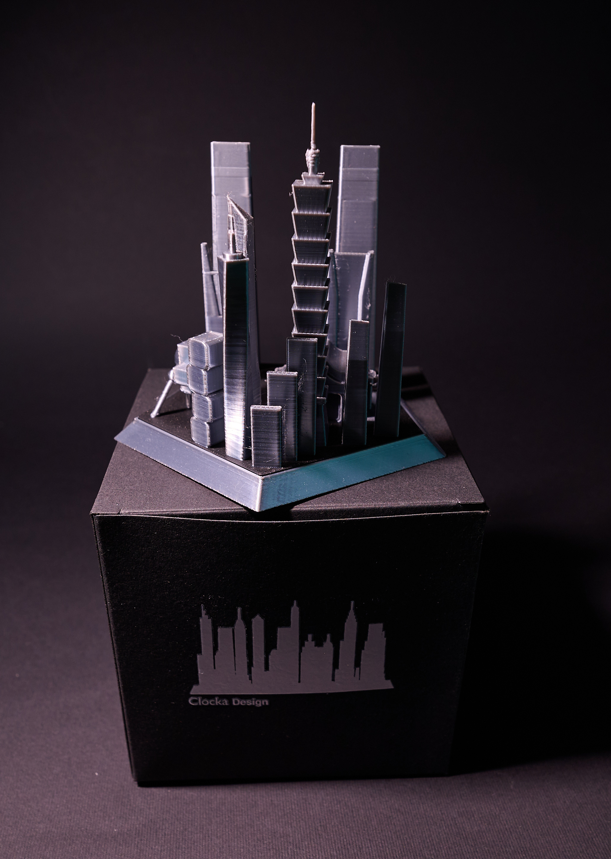 Confezione per la serie Metropolis, dettaglio 1