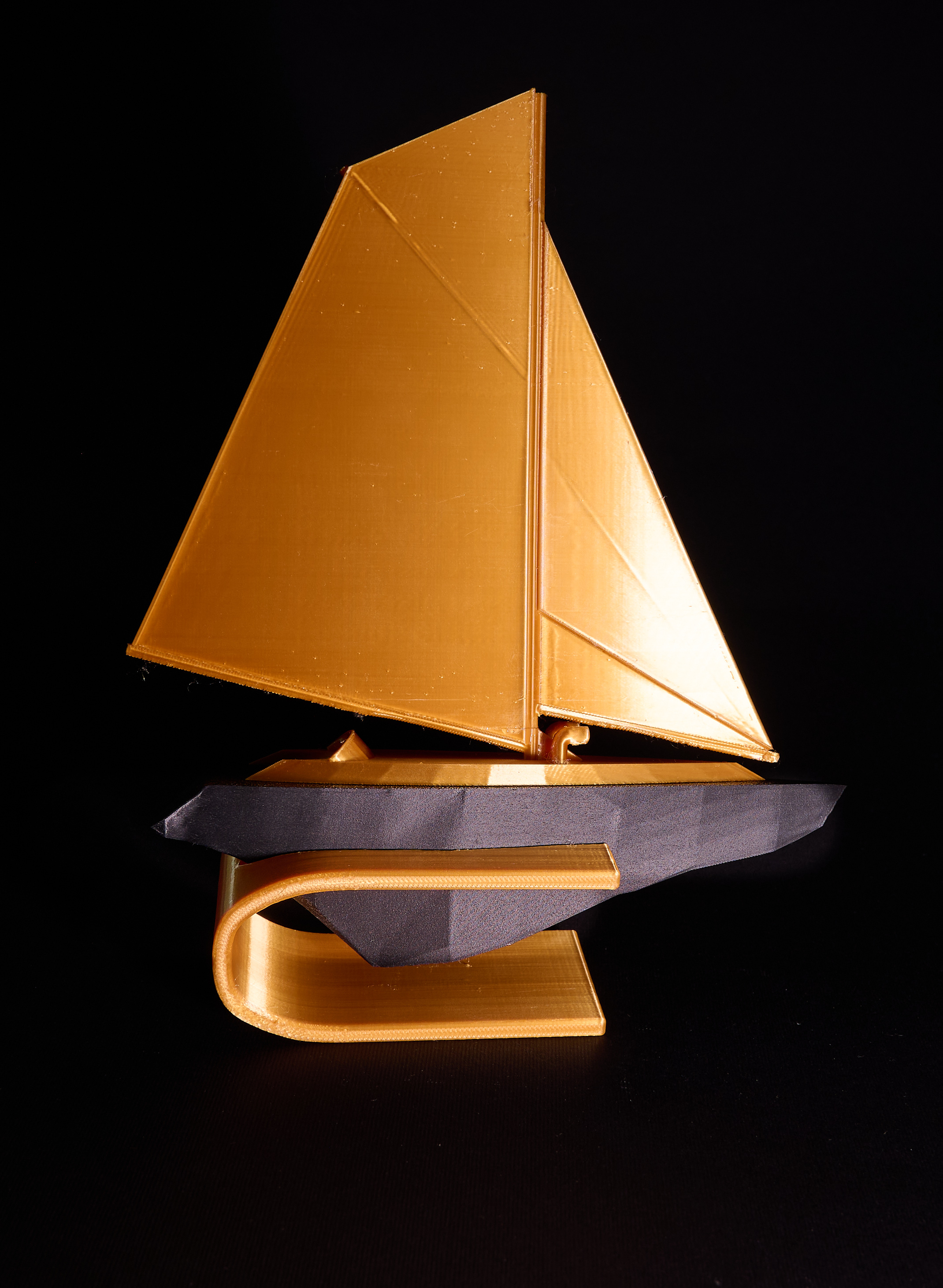 Sailboat Flat Gold, dettaglio 1