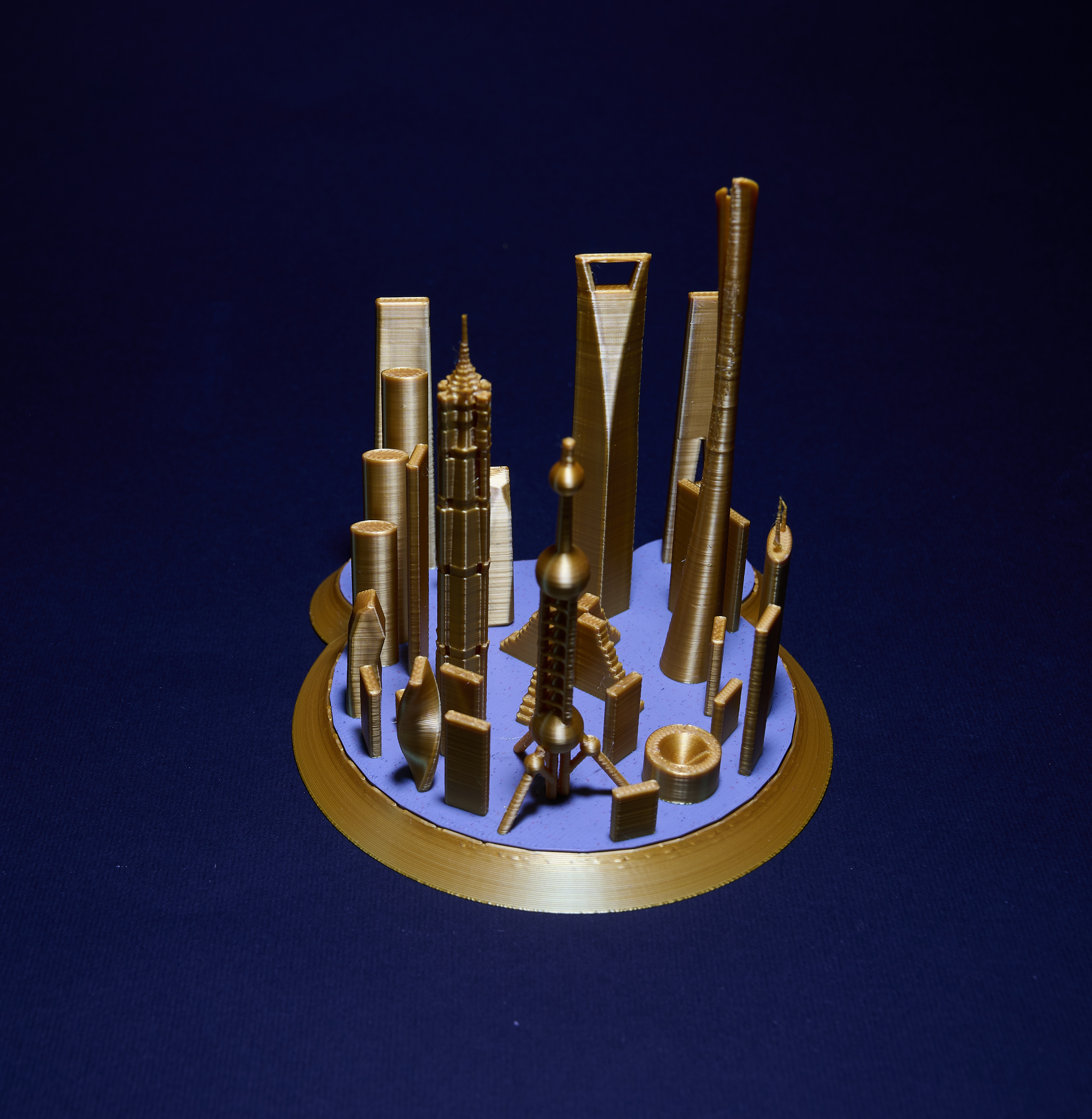 Gold Town, vista principale