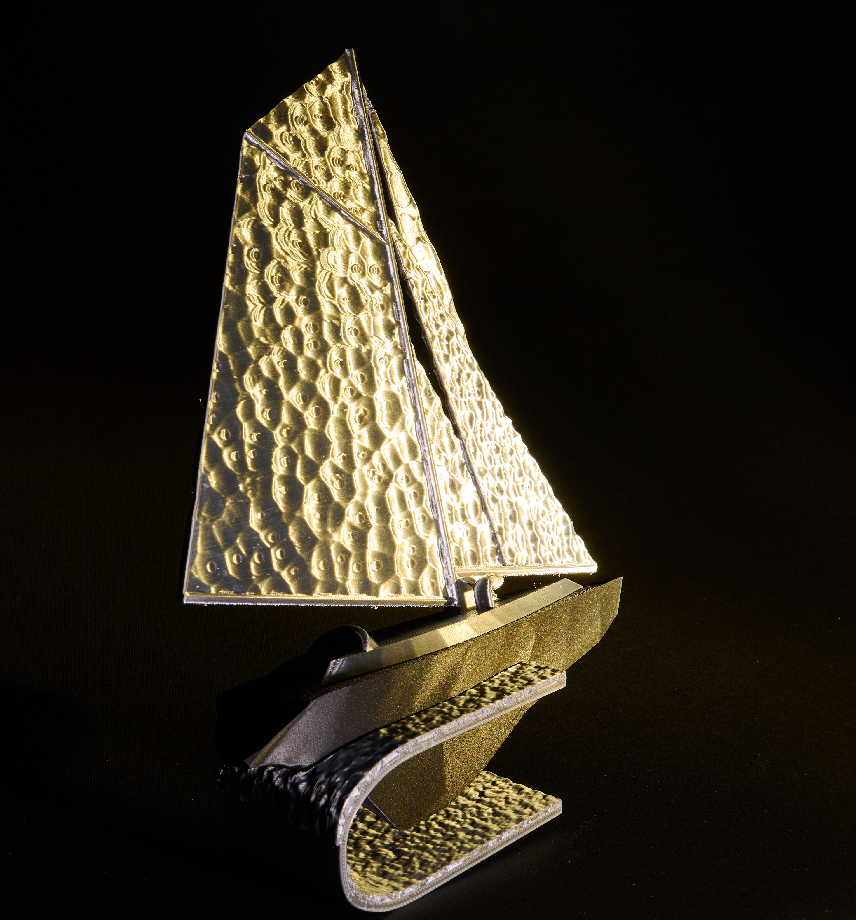 Wave, dettaglio 2 della variante argento